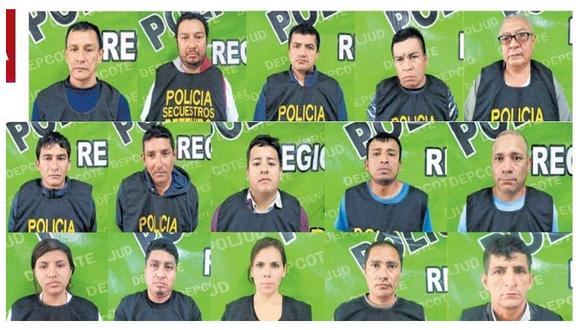 Capturan a 19 integrantes de la red criminal “Los Monos de San Antonio” 