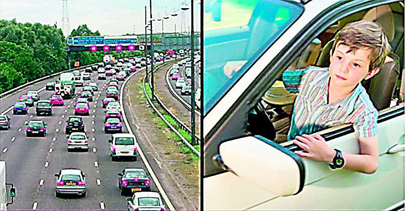 Niño de 12 años conduce 160 kilómetros para ver a sus abuelos