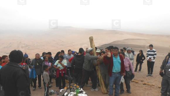 Semana Santa: esperan a más de 500 fieles en vía crucis al cerro Arunta de Tacna