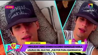 Entre insultos, Facundo González pregunta qué es el huayno (VIDEO)