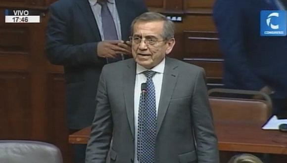 Jorge del Castillo: Presidente Vizcarra será sancionado por el "delito" de cerrar el Congreso