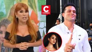 Magaly critica a Christian Domínguez tras defender a Jossmery Toledo: “¿Que reputación tiene?” (VIDEO)