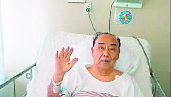 Don Óscar Avilés fue operado exitosamente del corazón