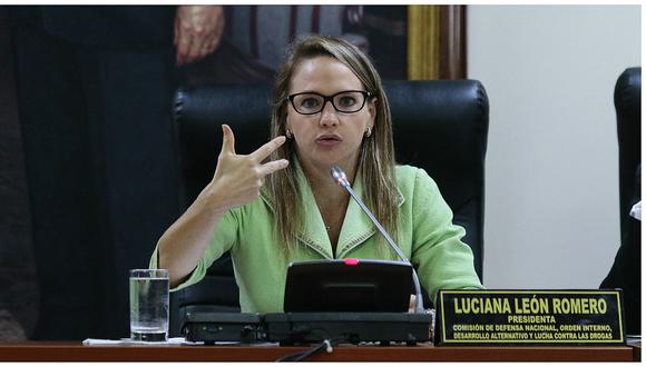 Luciana León: “Haremos seguimiento a la denuncia contra Humala”