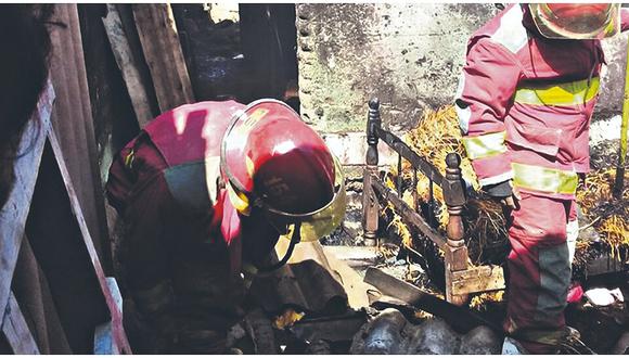 Incendio consume casi toda una vivienda en la provincia de Ferreñafe