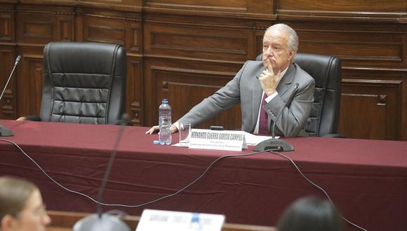 La Comisión de Constitución es presidida por Hernando Guerra García. (Foto: Congreso)