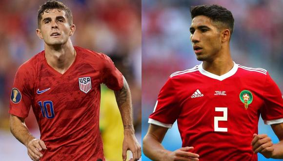 Estados Unidos vs. Marruecos se miden en partido amistoso al Mundial Qatar 2022. (Foto: Twitter)