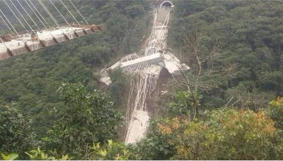 ​Al menos 10 muertos en Colombia al caer puente en obra