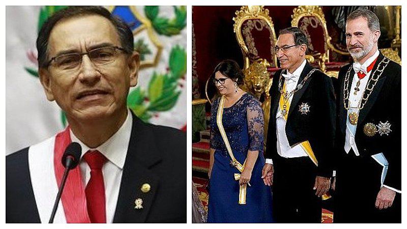 Martín Vizcarra adelanta para hoy su retorno a Perú tras críticas por su viaje a España y Portugal 