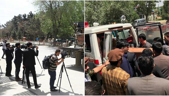 9 periodistas fallecen en doble atentado en Afganistán (FOTOS)