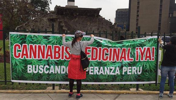 Marihuana medicinal: Realizan marcha para legalizar su uso en Perú (VIDEO)