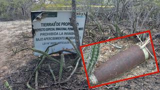 Encuentran artefacto explosivo en terreno del Proyecto Especial Binacional Puyango Tumbes (VIDEO)
