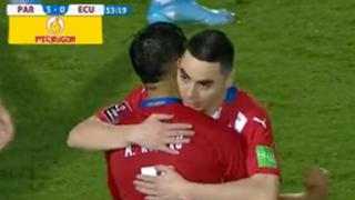 Miguel Almirón decretó el 3-0 de Paraguay sobre Ecuador (VIDEO)