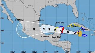 Grace se convierte en huracán antes de tocar tierra en la península de Yucatán el jueves