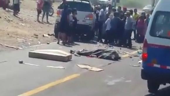 Trujillo: Recilador queda herido luego de ser embestido por una camioneta 