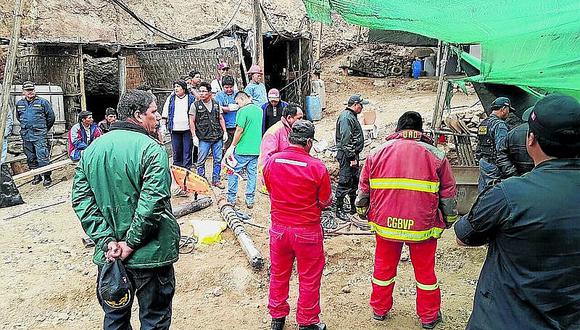 Un fallecido y varios heridos, tras derrumbe en mina de Secocha