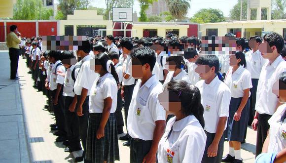 Lambayeque sigue en la lista de colegios con índices de drogadicción