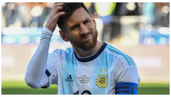 ​Lionel Messi: Conmebol ratificó sanción de tres meses