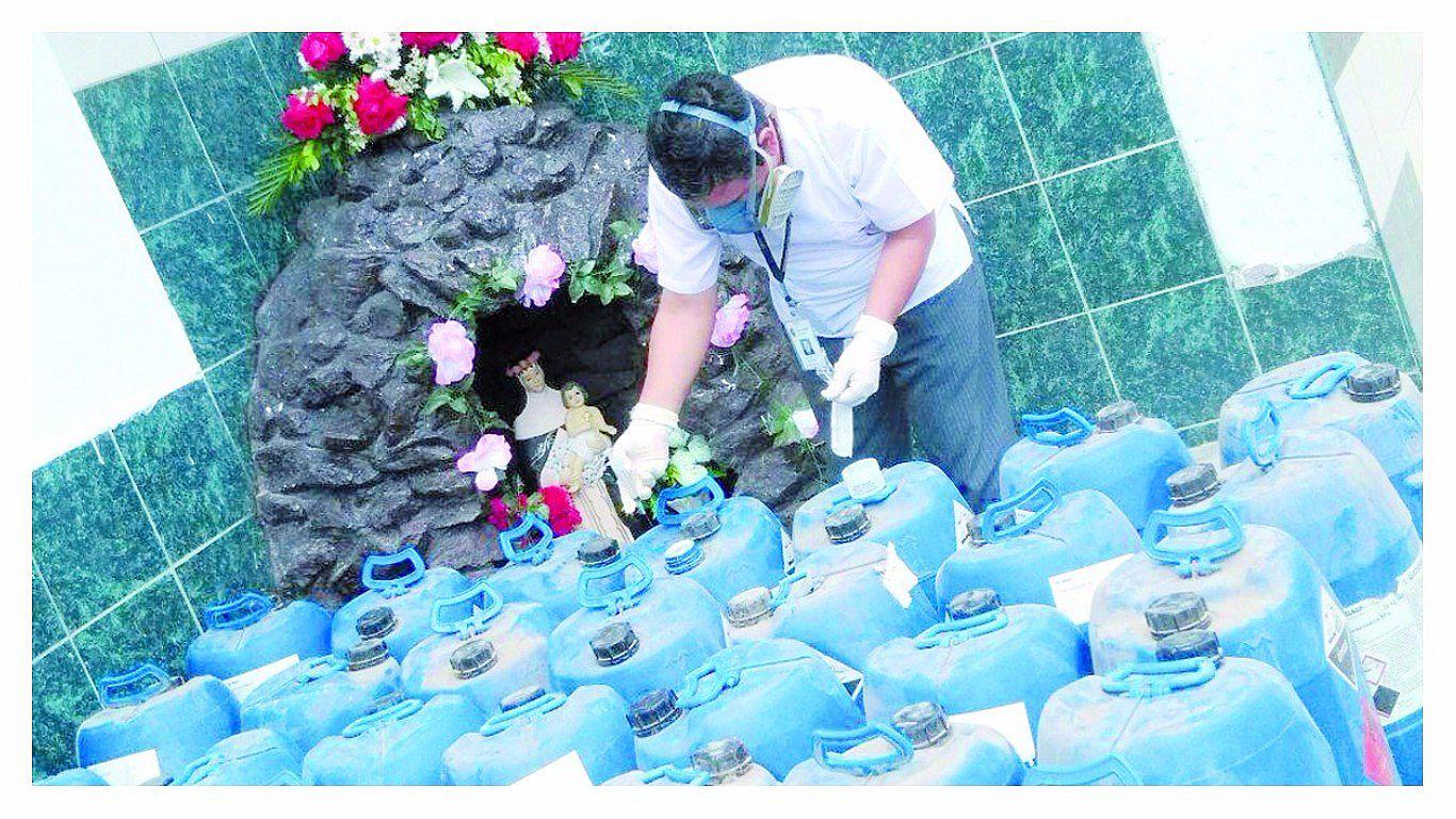 Tumbes: Incautan siete toneladas de insumos químicos