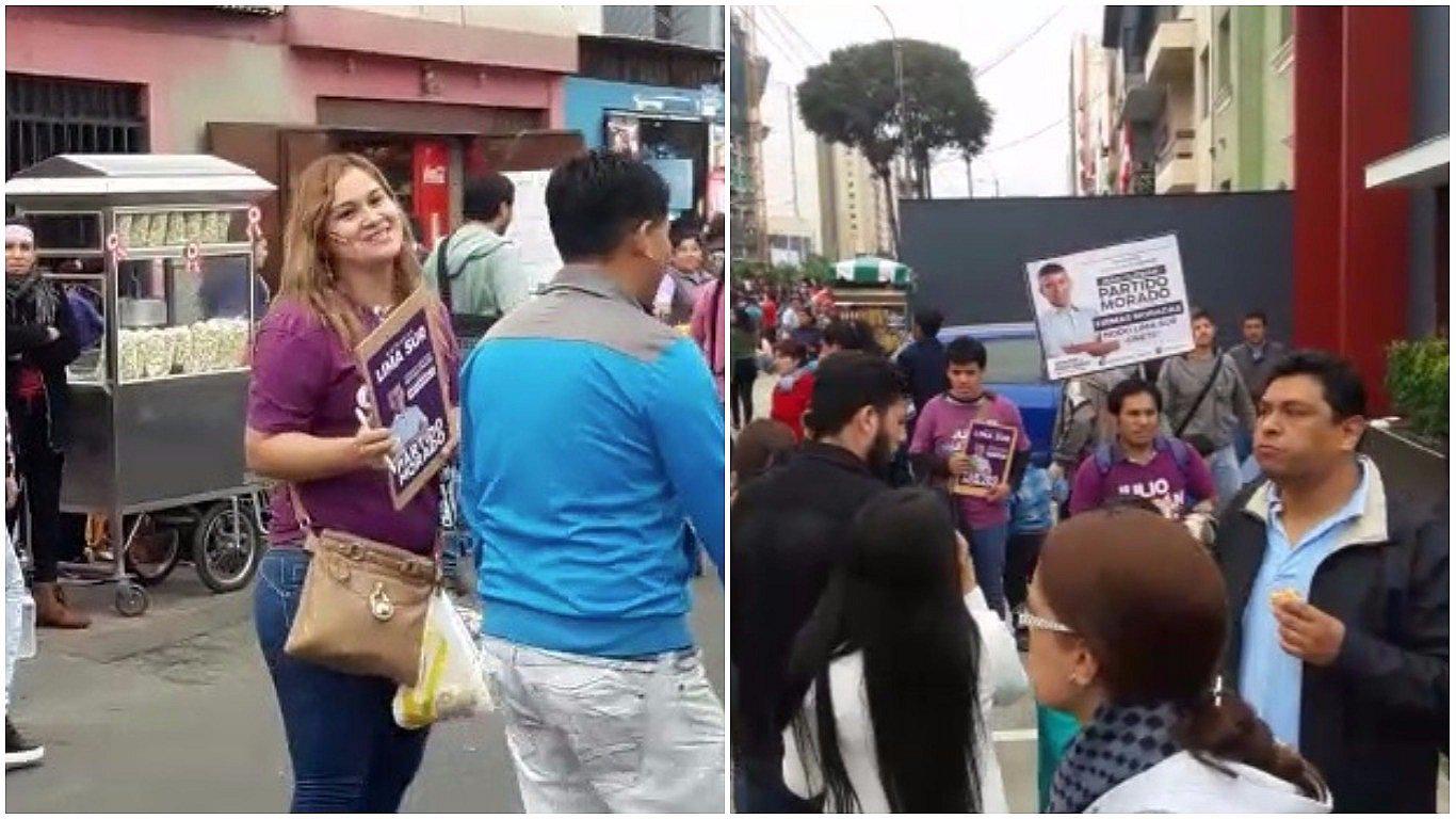 Parada Militar: recolectan firmas para inscribir a partido político de Julio Guzmán (VIDEO)