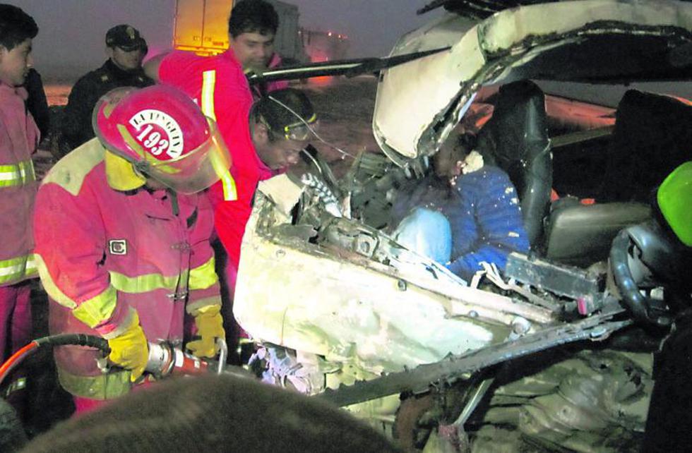Cinco muertos deja accidente en la CPS
