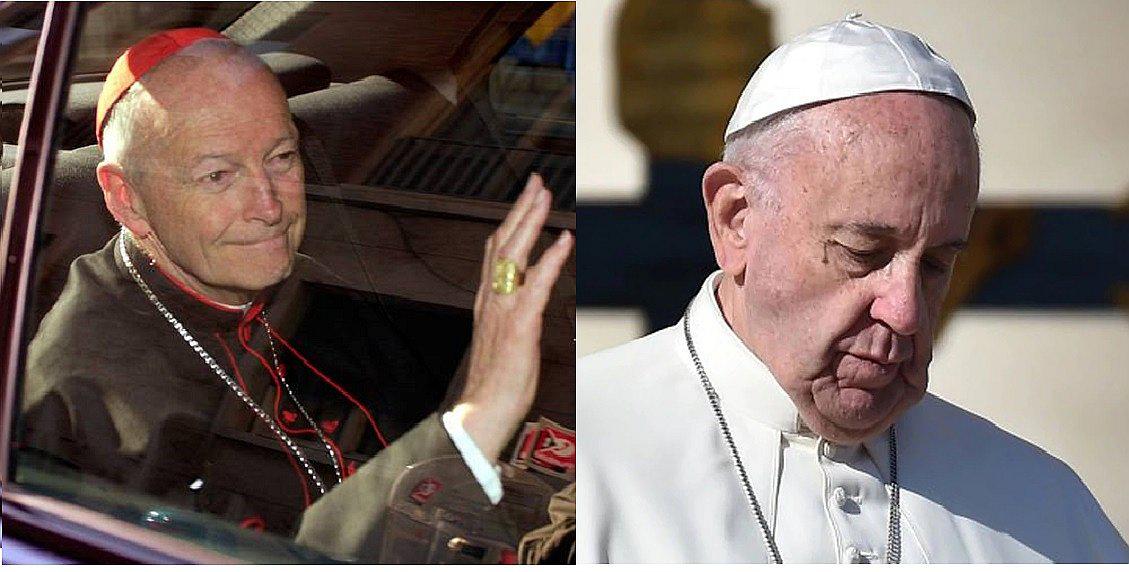 ​Vaticano expulsa a excardenal McCarrick acusado de abusos sexuales