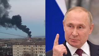 Putin amenaza a países que intervengan tras ataque militar a Ucrania: “la respuesta de Rusia será inmediata”