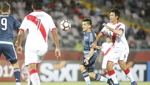 Perú cayó goleado 3-0 ante Argentina por Sudamericano Sub 17