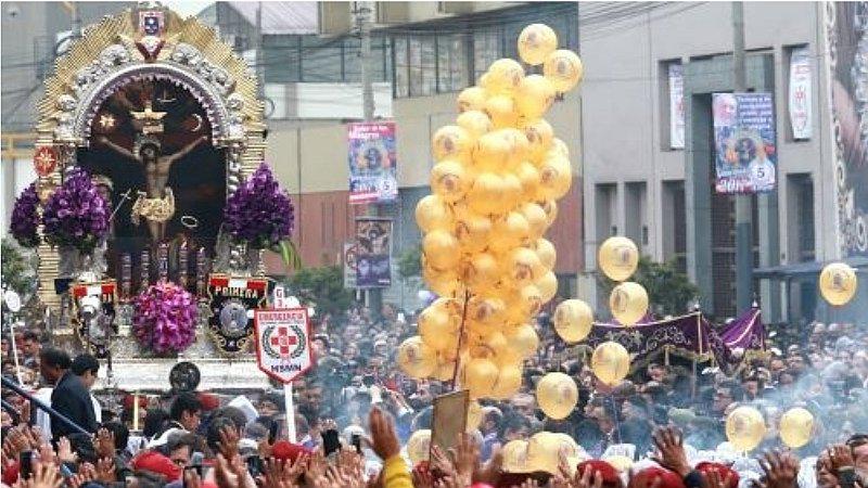 Conoce el recorrido del Señor de los Milagros para hoy domingo 28 de octubre