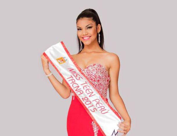 Estephany Flores iniciará preparación en Lima para “Miss Teen Perú 2015”