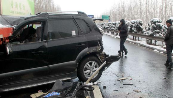 China: 20 personas fallecieron en accidente de tránsito