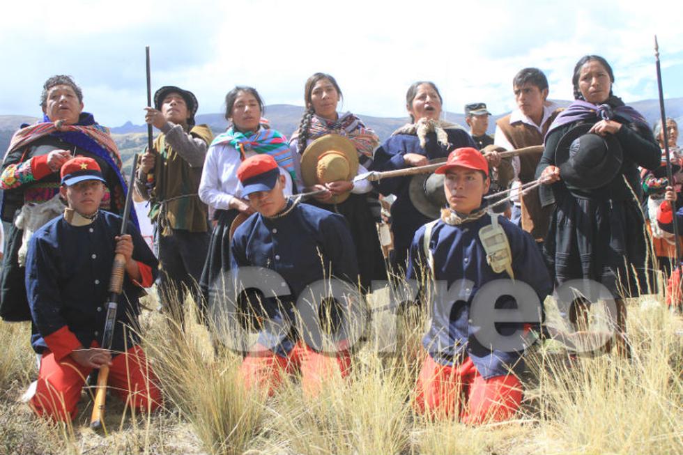 Con escenificación recuerdan a cientos de muertos en batalla con chilenos (FOTOS)