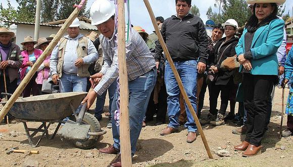 Julcán: Más de 800 pobladores de Chugurpampa contarán con agua potable y saneamiento 