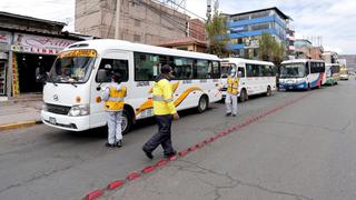 Aumenta número de inspecciones a buses tras permitirse el 100% de su aforo en Cusco (FOTOS)