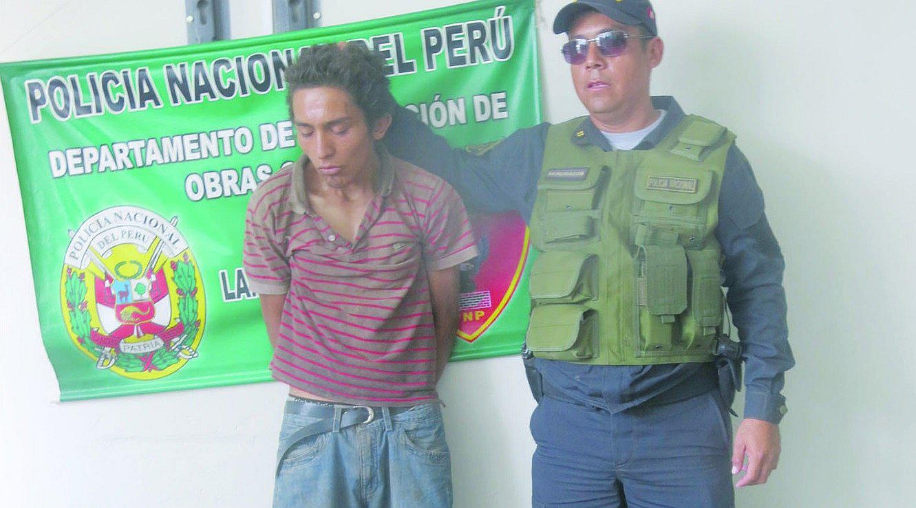 Lambayeque: Hombre pretendía robar delante de policías