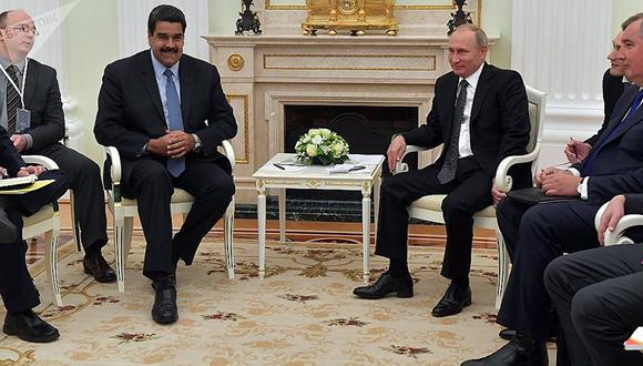 Crisis en Venezuela: Vladimir Putin expresa su "apoyo" a Nicolás Maduro