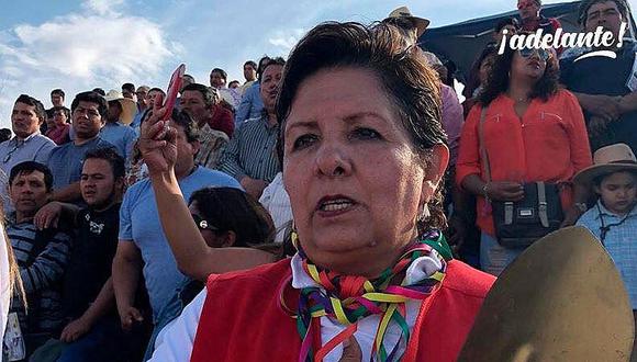 Separan temporalmente a Rosario Paredes de Acción Popular