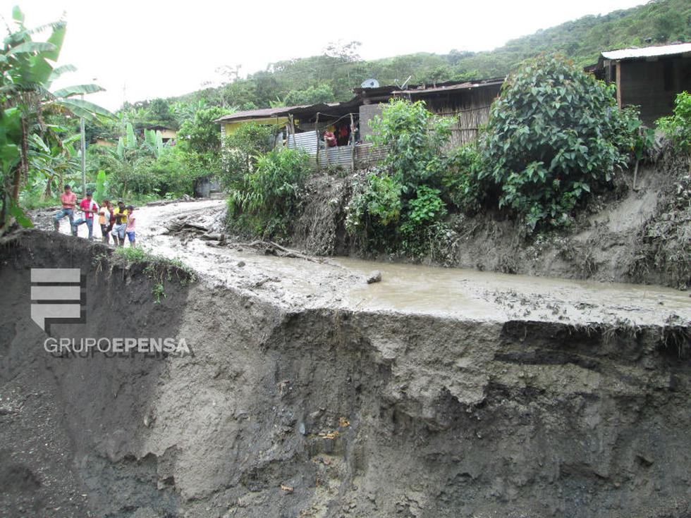 FOTOS: En Monobamba 300 personas sufren de sed y hambre tras huaicos