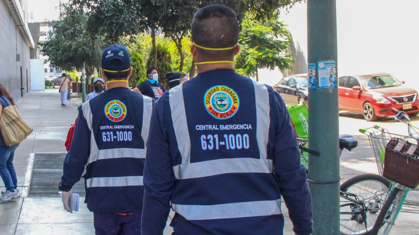 Tres miembros del serenazgo de San Borja dieron positivo a prueba de coronavirus. (Foto: Municipalidad de San Borja)