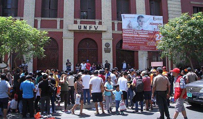 Universidad Nacional Federico Villarreal: resultados del examen de admisión