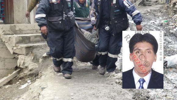 PNP encuentra cadáver de hombre enterrado en socavón