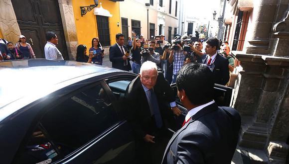 Alan García: Cancillería entregó nota diplomática al embajador de Uruguay  