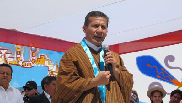 Ollanta Humala sobre huelga médica: "Estamos trabajando en una escala remunerativa para los médicos"