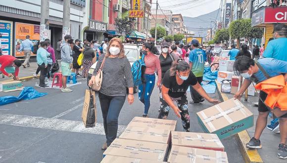 Vendedores podrán ocupar la avenida José Pardo y el jirón Alfonso Ugarte, según funcionario de la Municipalidad Provincial del Santa.