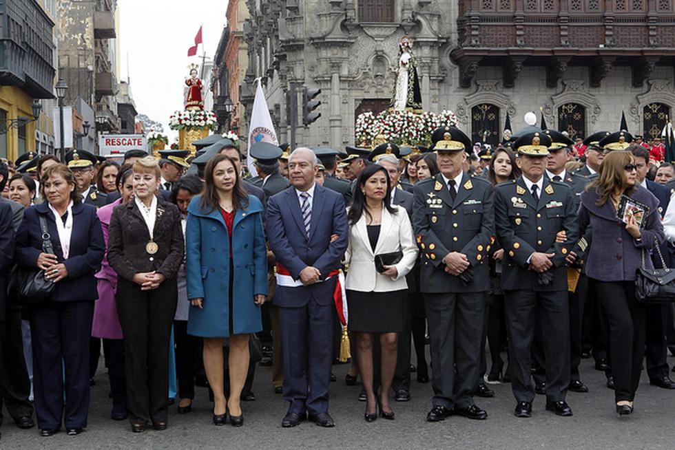 Vicepresidenta Marisol Espinoza rindió homenaje a Santa Rosa de Lima (Fotos)
