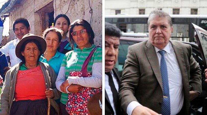 ​ANFASEP: "Alan García muere dejando pendiente una gran deuda al Perú" (FOTO)