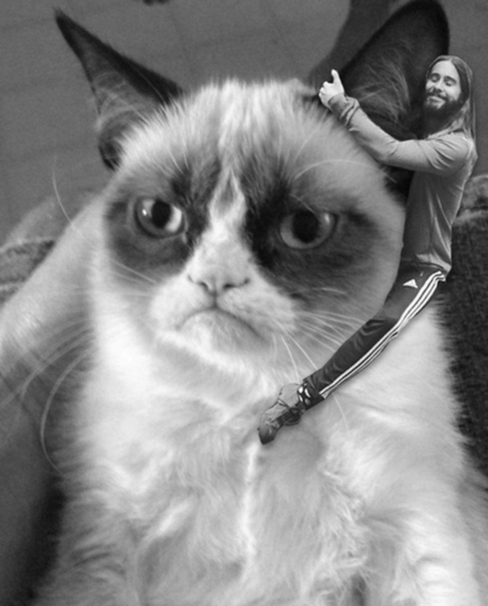 Jared Leto fue víctima de 'memes' y los toma con humor (FOTOS)