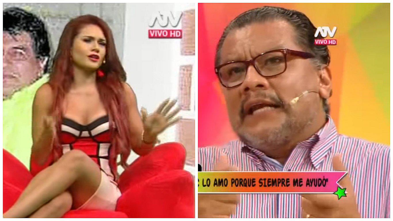 Génesis Tapia se pelea con Tomás Angulo en pleno programa (VIDEO)
