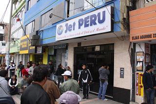 Se llevaron casi un cuarto  de millón de soles de Jet Perú  