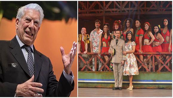 Mario Vargas Llosa tras ver obra 'Pantaleón y las Visitadoras, el musical': "Por fin pasó el susto"